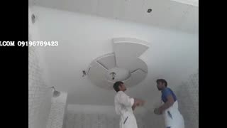 اجرای طرح دکوراتیو کناف درسقف  آشپزخانه