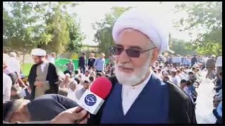 نمازعیدفطر در بیلند به صورت منسجم