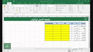 ترکیب محتویات دو یا چند سلول در اکسل