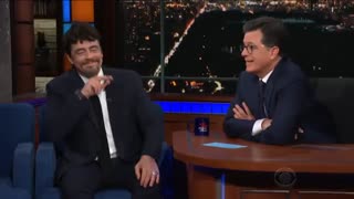 حضور Benicio Del Toro در برنامه Seth Meyers
