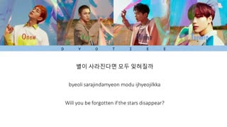 SHINee Our Page color-coded lyrics