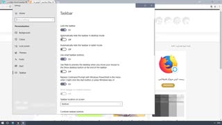 مخفی سازی خودکار Taskbar در ویندوز 10
