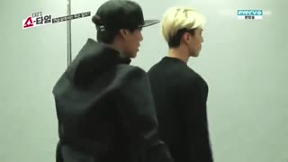 تمرین رقص کای و سهون توی برنامه اکسوشوتایم