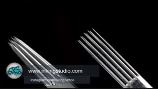 آموزش تاتو بدن، آموزش انواع سوزن در اجرای تاتو بدن