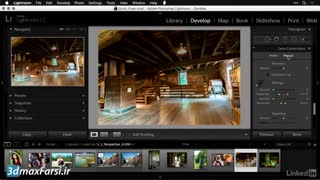 آموزش تصحیح پرسپکتیو در فتوشاپ و لایت روم  fix perspective
