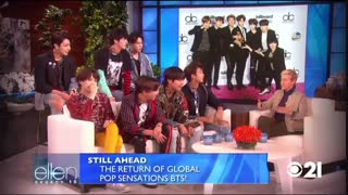 برنامه Ellen Show با حضور BTS (کامل)