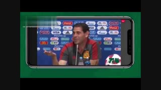 دوبله مشهدی - مربی اسپانیا بعد از حذف از جام جهانی خخخخ