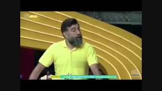 علی انصاریان باز روی آنتن زنده ! بیا دستمو بگیر نه نه پس نبضمو بگیرخخخخخ