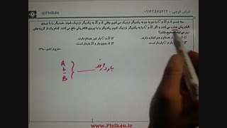 مثال ۳ - از روش‌های باردار کردن اجسام - الکتروسکوپ