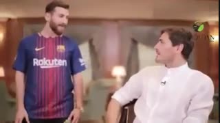 دیدار بدل ایرانی مسی با کاسیاس
