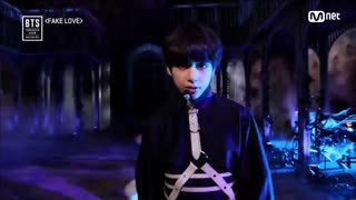 اجرای fake love از bts