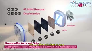 تکنولوژی هوای بهداشتی و تازه ال جی