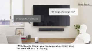 ساندبار سونی HT-CT790 با Google Home کنترل می شوند