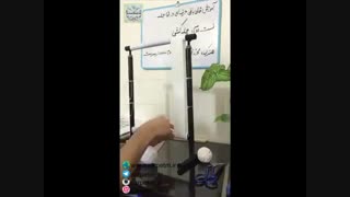 قسمت دوم آموزش قالی بافی  چله کشی