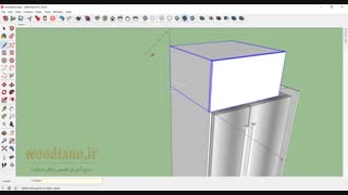 آموزش طراحی کابینت آشپزخانه با اسکچاپ 2018- قسمت 19