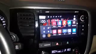 مانیتور فابریک میتسوبیشی اوتلندر - اسمارت آپشن