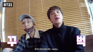 قسمت اول برنامه BT21 از  BTS