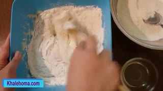 رول دارچینی با خمیر چند منظوره عالی