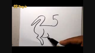 آموزش نقاشی کشیدن با اعداد