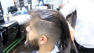 صاف کردن موی فر