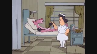 کارتون پلنگ صورتی