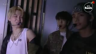 پشت صحنه آماده شدن بی تی اس برای DNA & MIC Drop کامبک استیج - bts