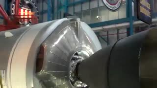 ماکت فول سایز از راکت ساترن ۵- قویترین راکت تاریخ-آپولو۱۱