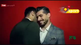 پشت صحنه دیدنی از برنامه خندوانه با حضور بازیکنان تیم ملی
