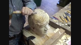 آموزش مجسمه سازی با چوب