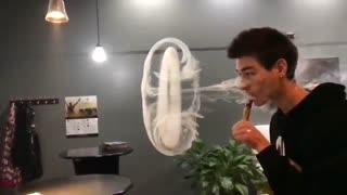 کار زیبا با دود