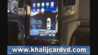 نصب دی وی دی فابریک - مانیتور اندروید تویوتا لندکروز