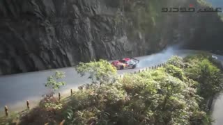 مسابقه دریفت در کوهستان