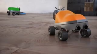 انیمیشن ربات ها در جنگ غذا