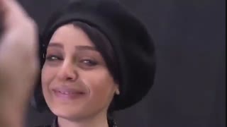 ویدیویی از تست گریم ساره بیات در فیلم رحمان ۱۴۰۰