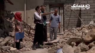 بازدید تکان دهنده آنجلینا جولی از پایتخت داعش در عراق + زیرنویس فارسی