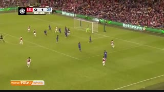 خلاصه چمپیونز کاپ: آرسنال (۶) ۱-۱ (۵) چلسی