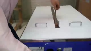 دستگاه تسمه کش نیمه اتوماتیک