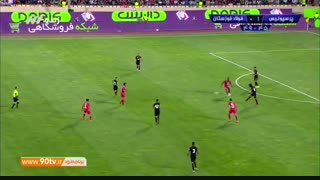 خلاصه بازی: پرسپولیس ۳-۰ فولاد