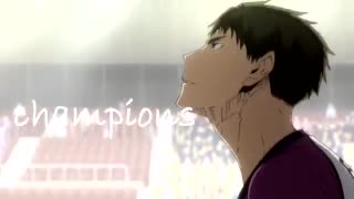 Haikyuu (amv) hall of fame انیمه Nightcore آهنگ این amv فوق العادس از دستش ندین