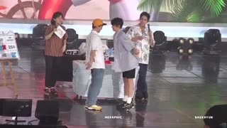 مسابقه جالب chenو baekhyun