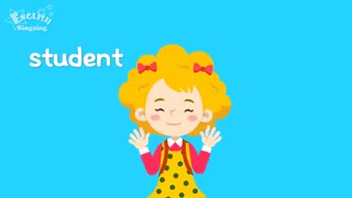 آموزش زبان برای کودکان به روش singsing : آموزش کلمه های مربوط به مدرسه به انگلیسی برای کودکان