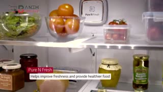 معرفی ویدیویی یخچال ساید بای ساید ال جی J916