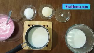 آموزش تصویری ژله چند لایه