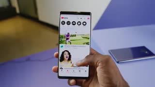 اولین تجربه کار با گلکسی نوت 9 از کانال یوتیوبی MKBHD