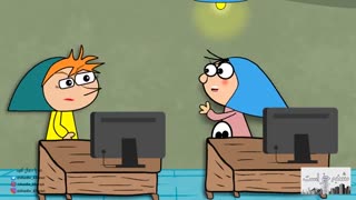 دختر خوشکلا-انیمیشن خنده دارباحال -شنبه خر است