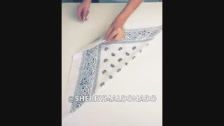 چند مدل جذاب برای بستن مو با دستمال سر