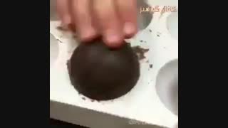 ساخت مجسمه باشکلات