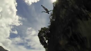 شیرجه آزاد در طبیعت فوق العاده تایلند - اسپانسر red bull