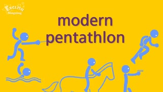 "آموزش زبان برای کودکان به روش singsing : آموزش اسم  ورزش های المپیک دو ، شنا ، بوکس و .... به انگلیسی برای کودکان"