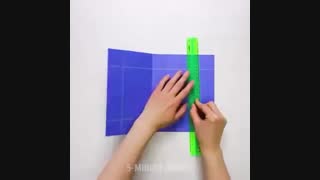 آموزش ساخت جعبه کادو ساده و آسان